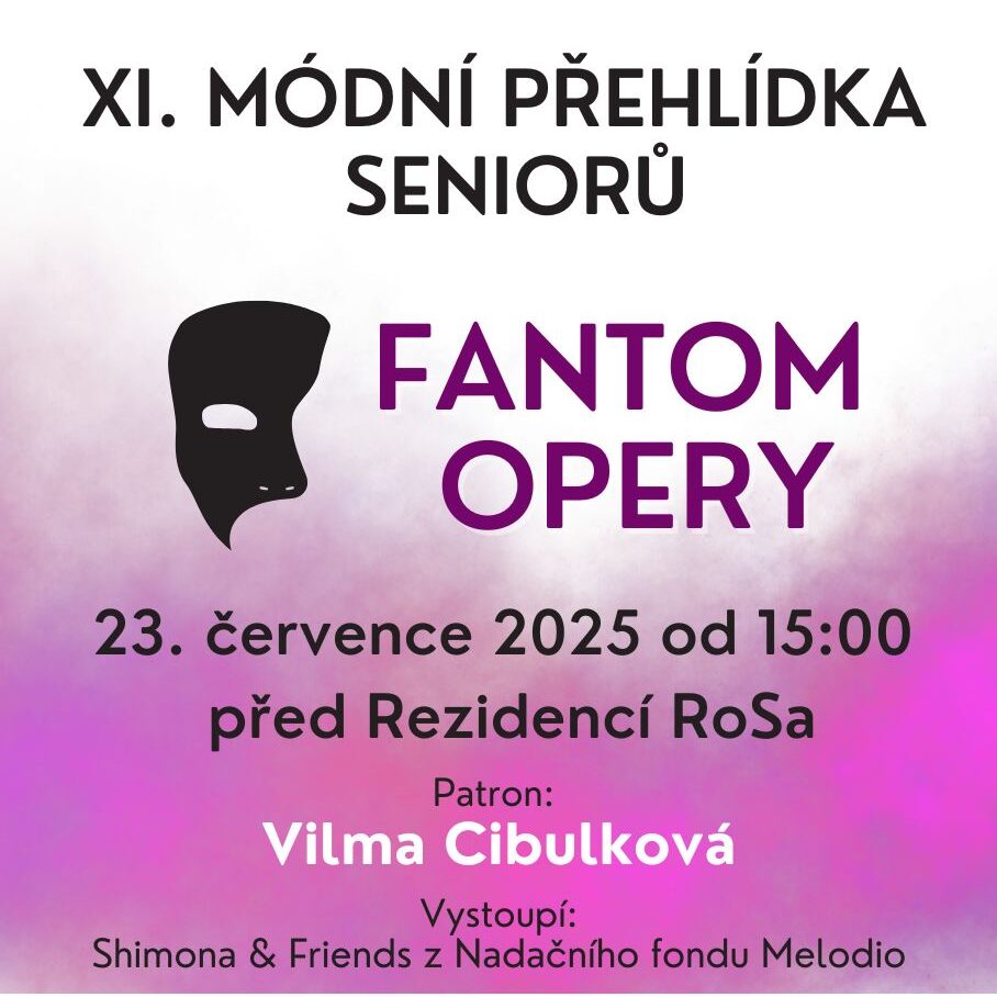 Melodio for Seniors - Fashion Show at RoSa, Senior Residence, Prague 8